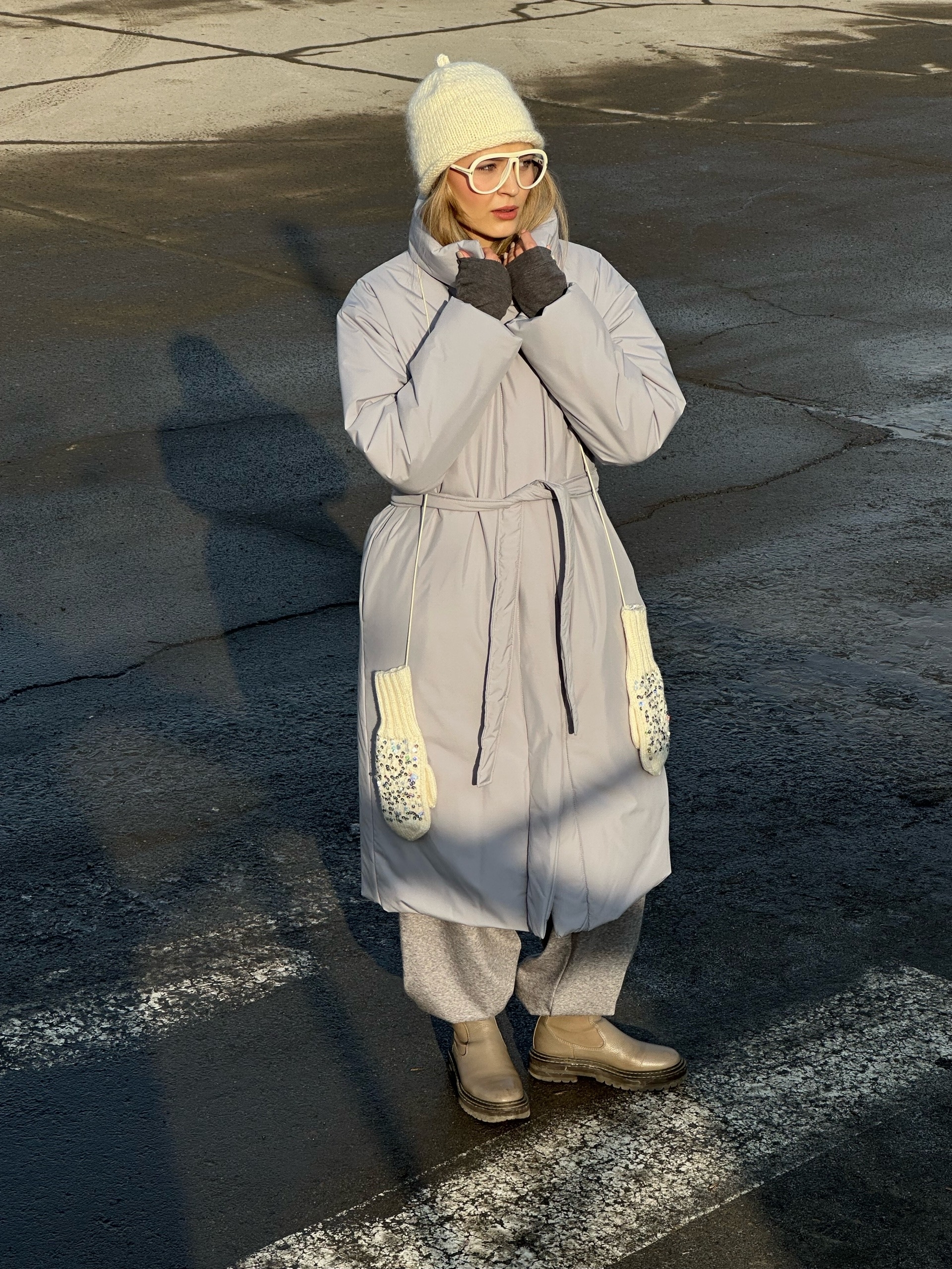 Пуховик Pearl Grey
