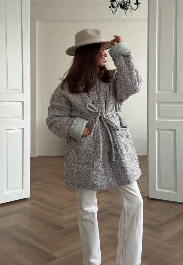 Фуфайка стеганая Grey