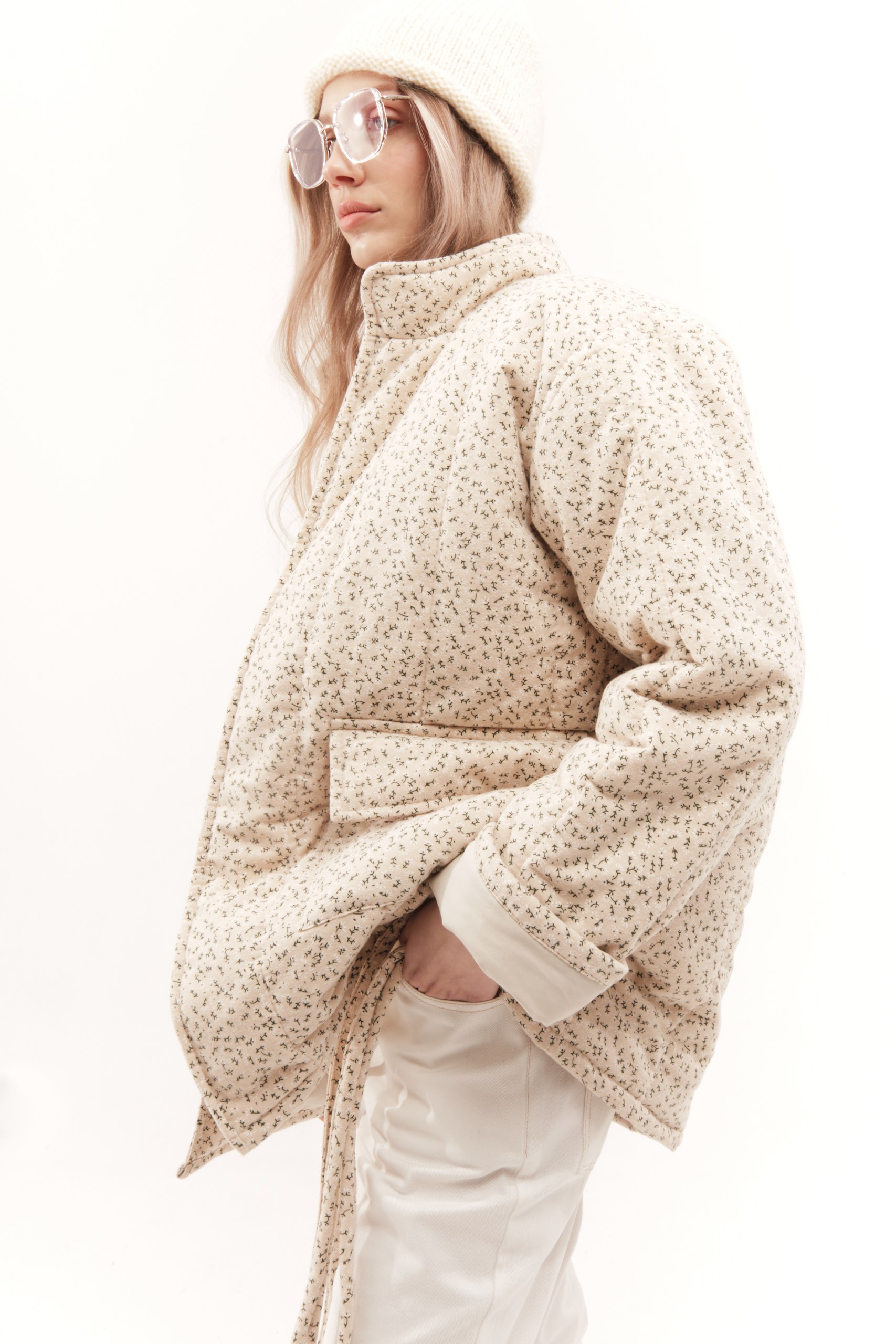 Фуфайка стеганая Beige