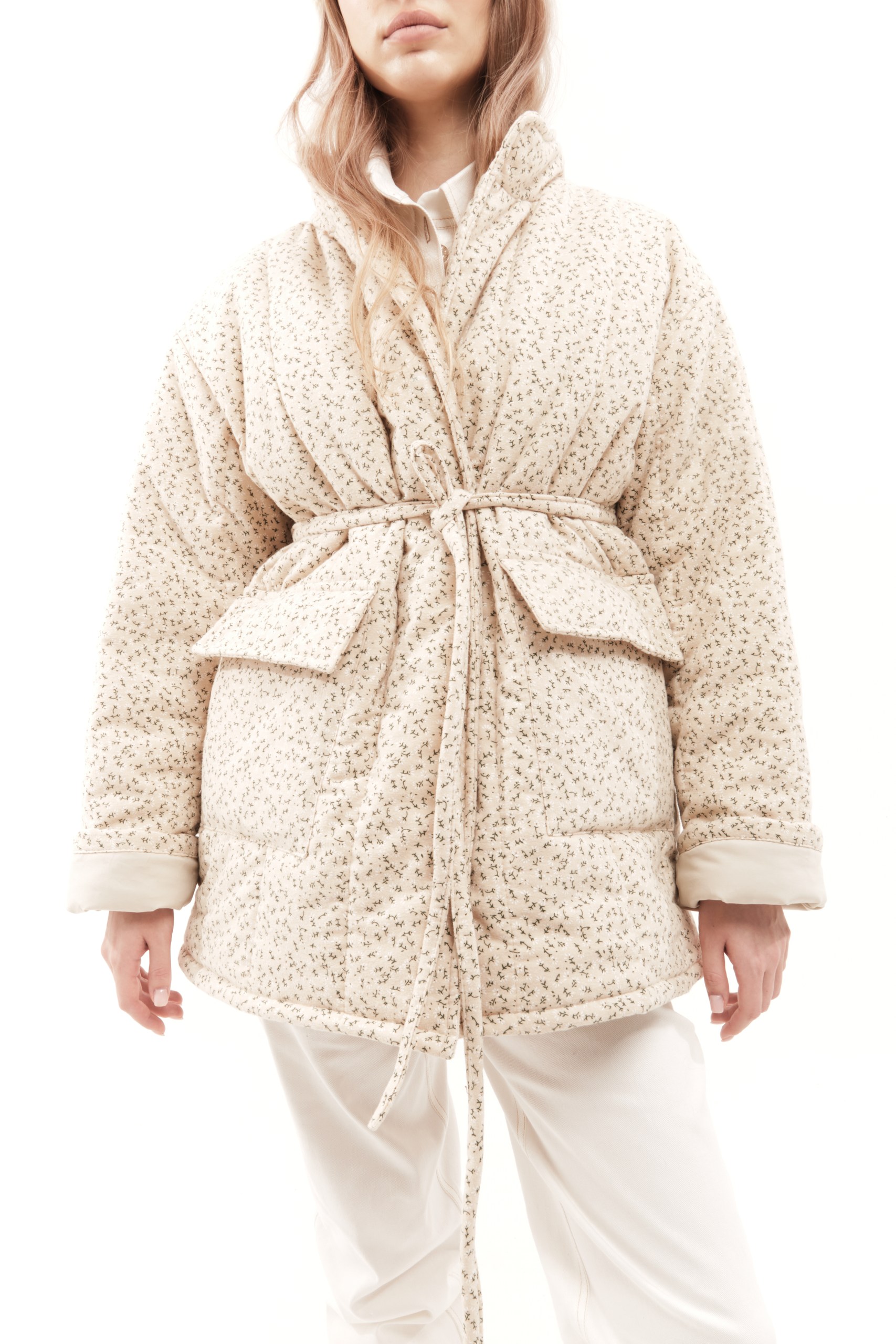 Фуфайка стеганая Beige — изображение 14
