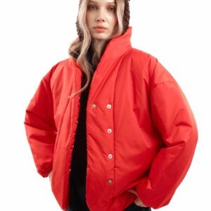 Бомбер обьемный Red
