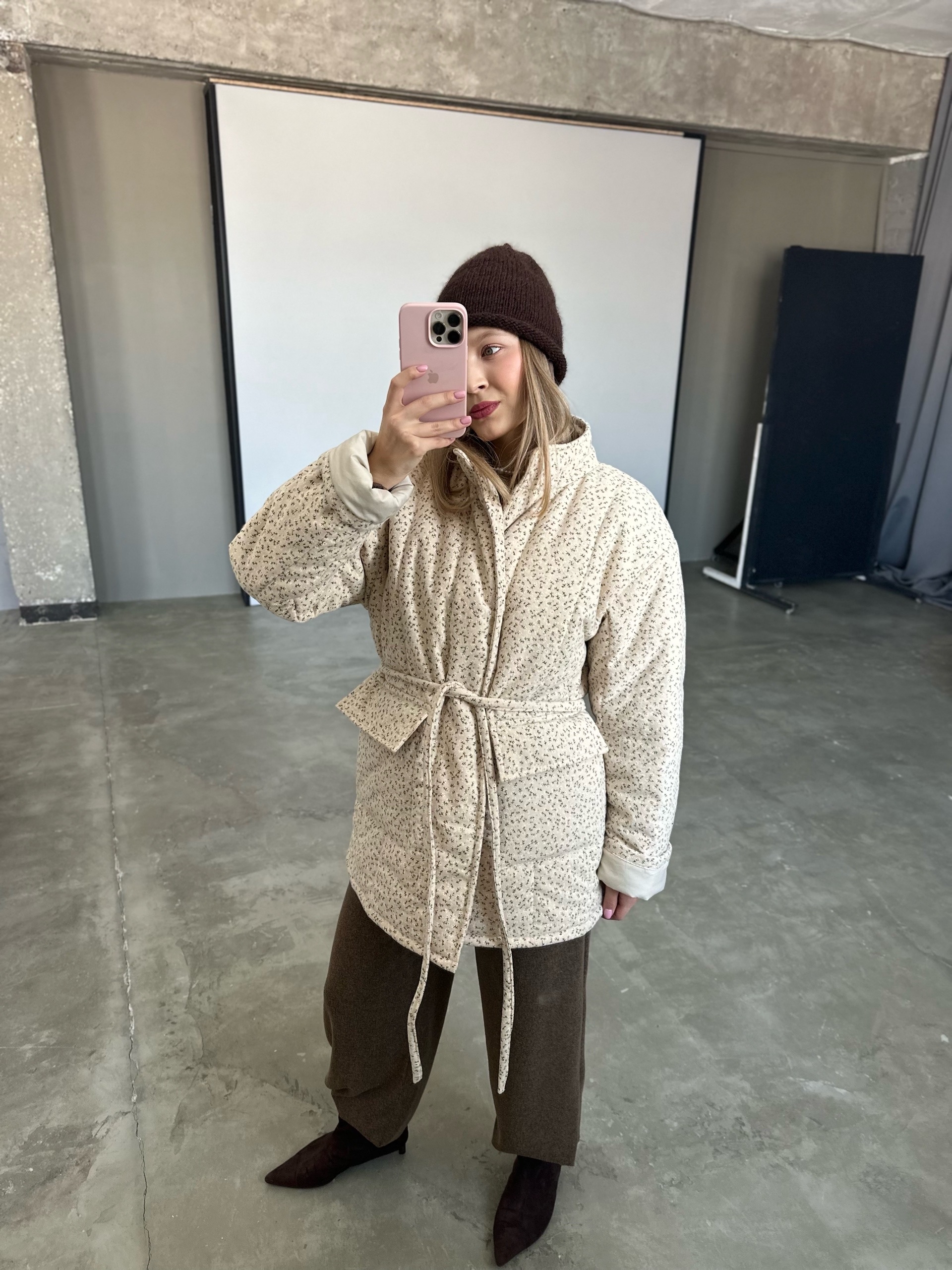 Фуфайка стеганая Beige — изображение 17