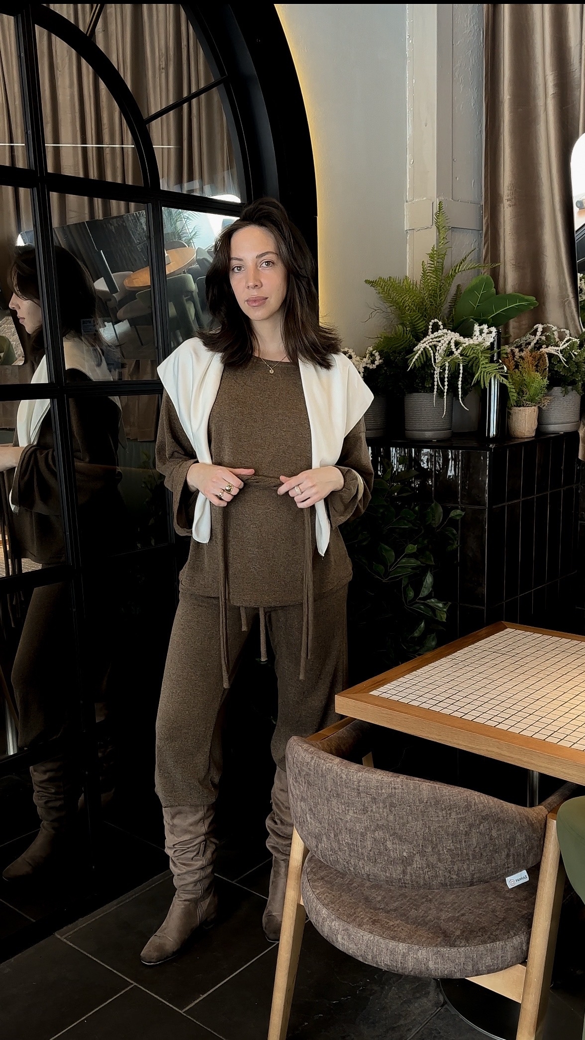 Костюм из вискозы Khaki — изображение 17