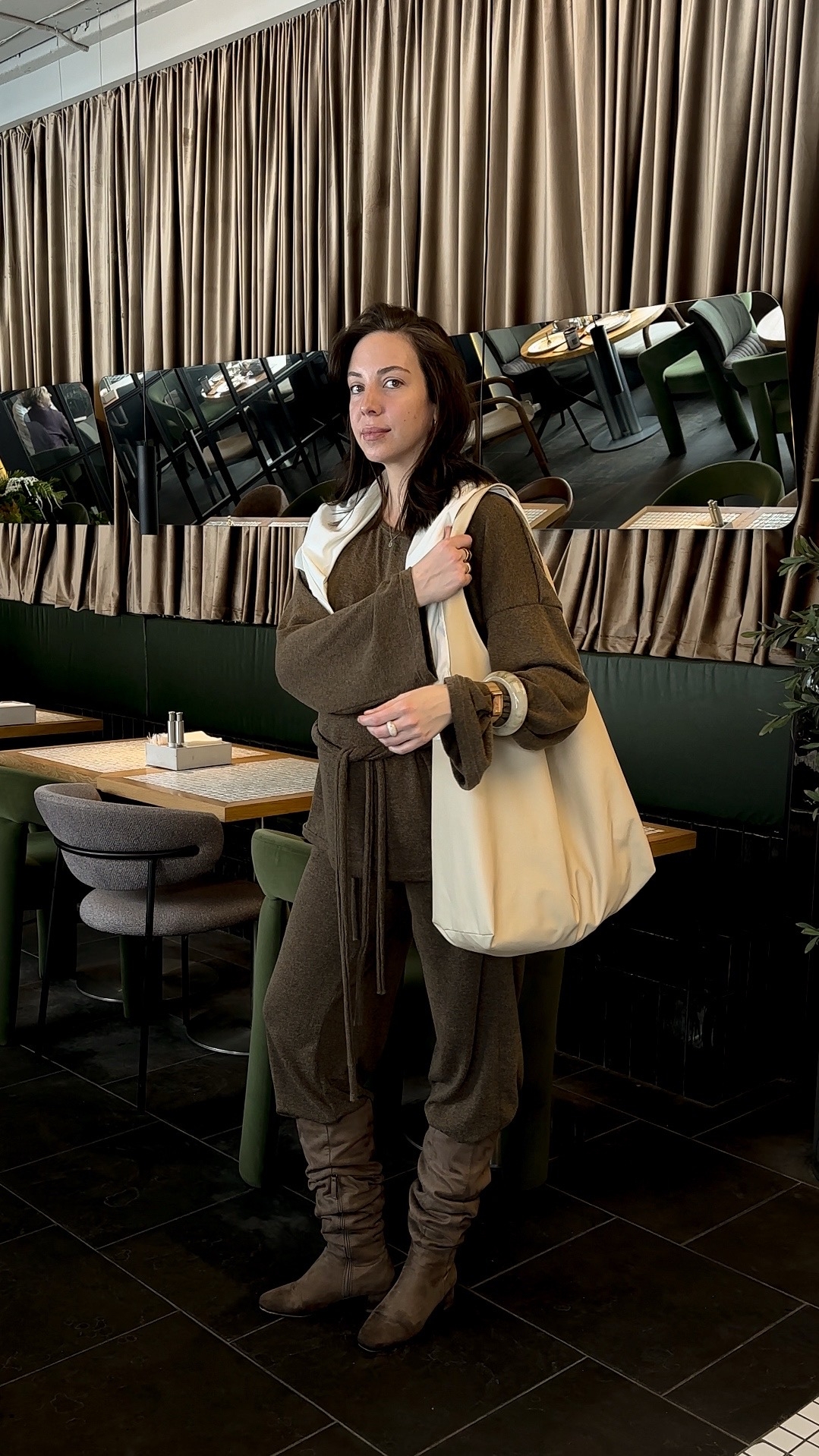 Костюм из вискозы Khaki — изображение 16