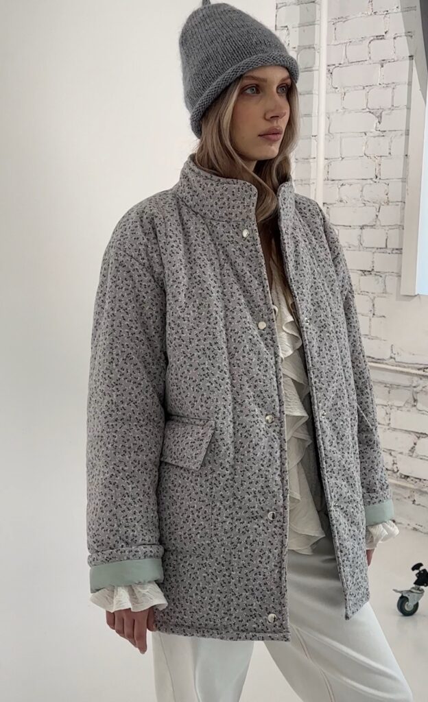 Фуфайка стеганая Grey